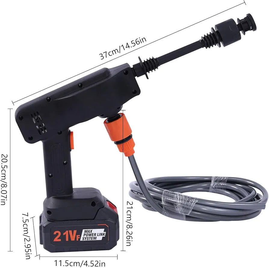 Portable Cordless Battery Pressure Washer