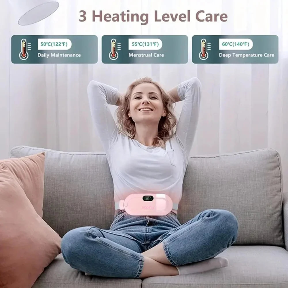 Period Pain Relief Device – Rechargeable Menstrual Heating Pad