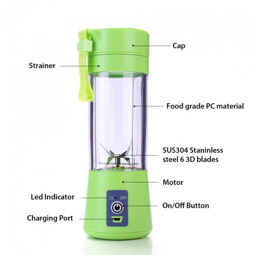 Rechargeable & Portable  USB juicer