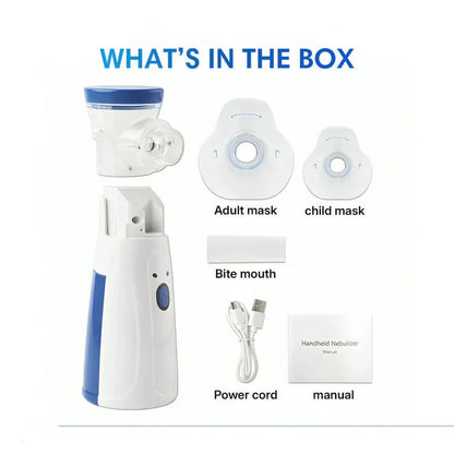 Portable Mesh Nebulizer safe relief anytime anywhere