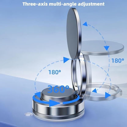 Vacuum Magnetic Phone Holder – Rock Solid. One-Handed. 360° Adjustable