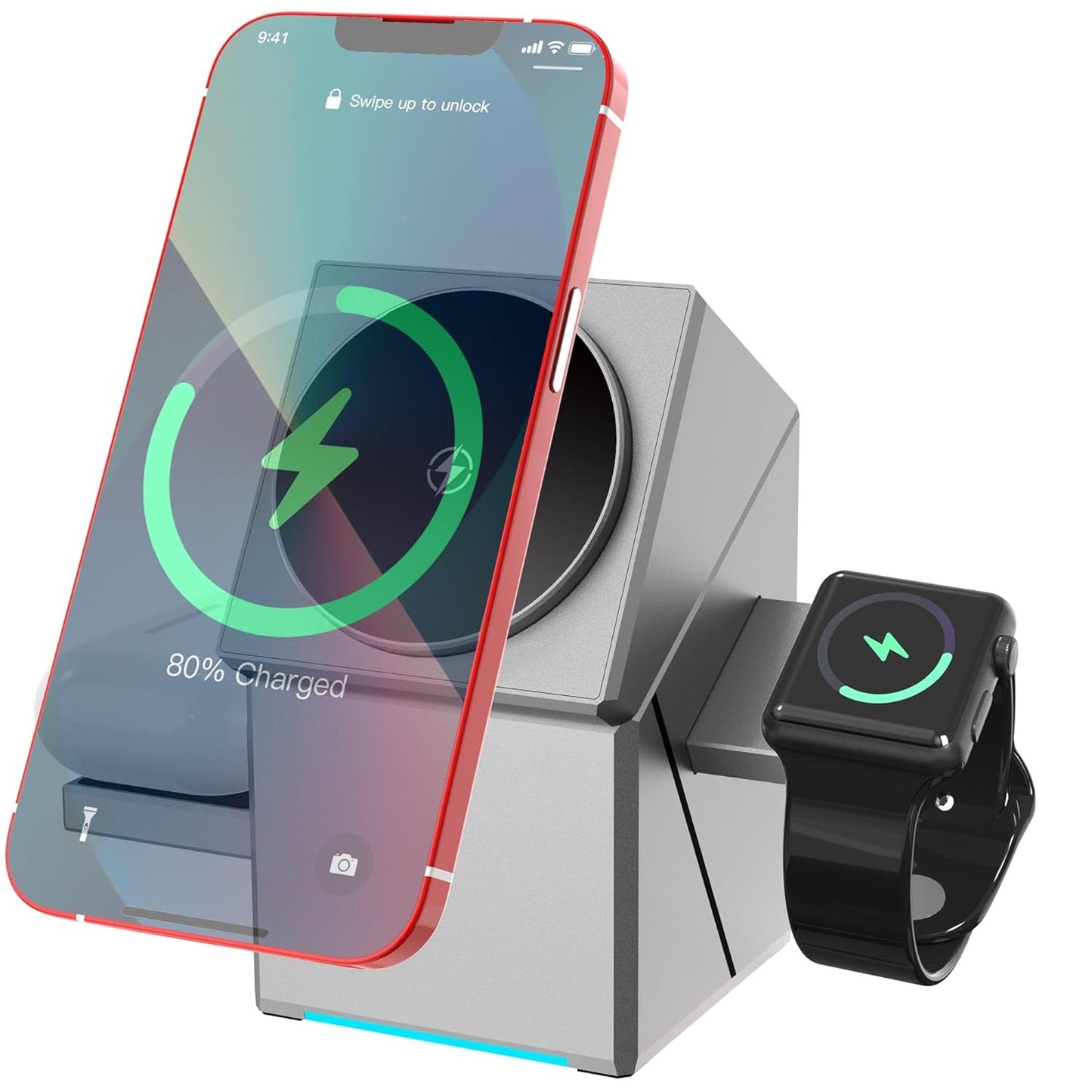 Magic Cube Spin 3-in-1 Wireless Charger