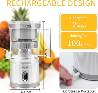 Rechargeable Citrus Juicer Machine