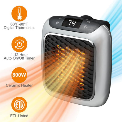 🔥 CozyHeat™ Mini Ceramic Portable Room Heater