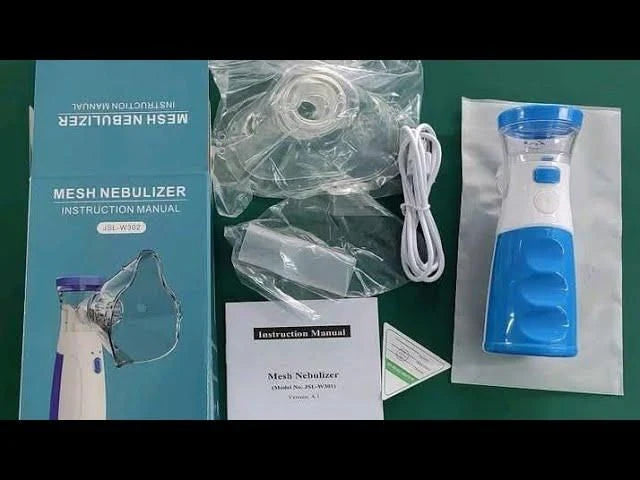 Portable Mesh Nebulizer safe relief anytime anywhere