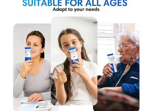 Portable Mesh Nebulizer safe relief anytime anywhere