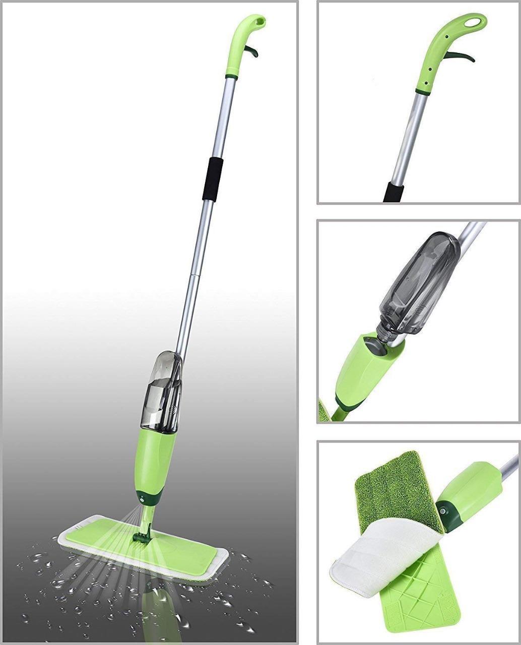 2 in 1 Floor SPRAY MOP with microfiber pad