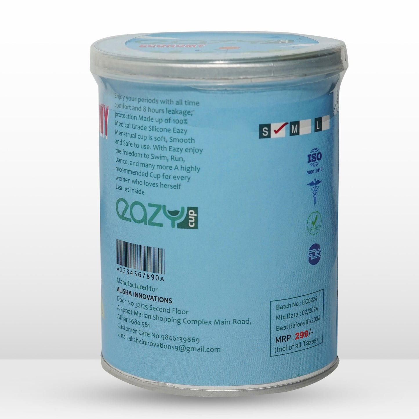 Eazy Cup – Premium Menstrual Cup