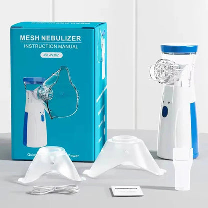 Portable Mesh Nebulizer safe relief anytime anywhere