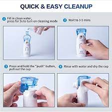 Portable Mesh Nebulizer safe relief anytime anywhere