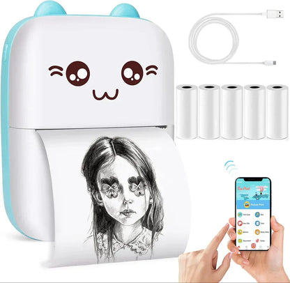 Mini Portable Bluetooth Thermal Printer