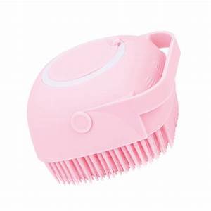 Silicone Body Brush Shower Scrubber with Gel Dispenser