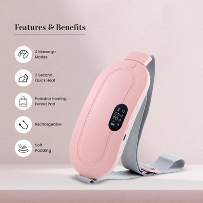 Period Pain Relief Device – Rechargeable Menstrual Heating Pad